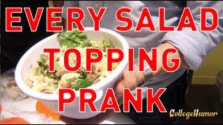 Ordering a Salad with Every Topping Prank screenshot 3