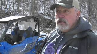 Polaris General 1000 and 2015 Polaris RZR 900s at Windrock Park in Tennessee