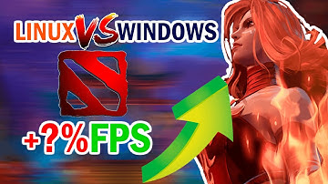 ДОТА 2 ЛИНУКС или ВИНДОВС | FPS TEST | Linux vs Windows