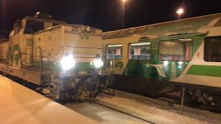 Dr16 2805 IC 274 11.1.2019 Rovaniemi by DieselPowerFinland 2,253 views 5 years ago 6 minutes, 8 seconds