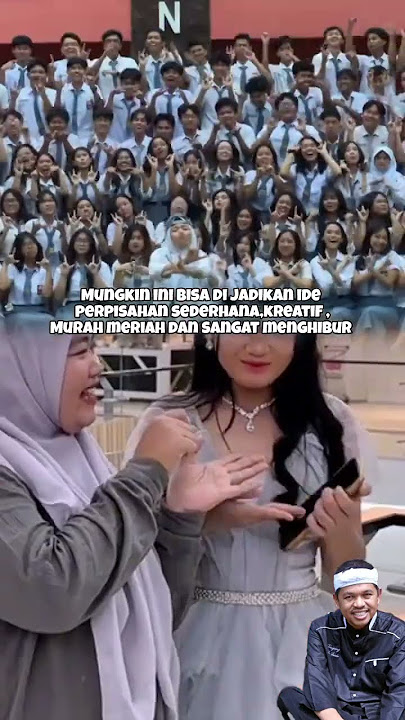 Yang lagi viral 👍🥰 Joget lucu siswa. Ide Kren sederhana dan kreatif buat perpisahan