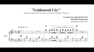 Pokémon HeartGold & SoulSilver - Goldenrod City (Piano Sheet Music)
Pokémon HeartGold Version & SoulSilver Version
Goldenrod City
Composed by Junichi Masuda and Shota Kageyama
Gen 4s take on the classic Goldenrod City theme reimagines it as a light bouncy piece with a swing feel. I love both the original GS version and the HGSS version to death - HGSS did such a good job at providing a fresh take on the original music while still being completely recognizable and nostalgic :)
Find my sheet music here! https://www.NinSheetMusic.org/browse/series/Pokemon#sheet4585 Pokémon HeartGold & SoulSilver - Goldenrod City (Piano Sheet Music)