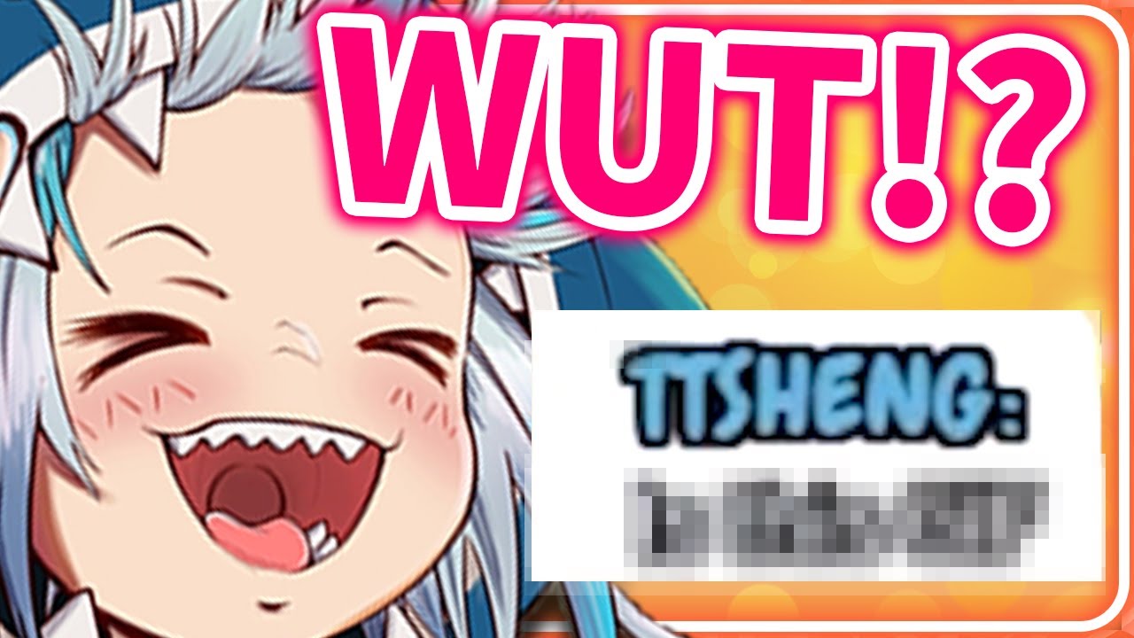 This Comment Made Gura Laugh! 【HololiveEN / Gawr Gura】