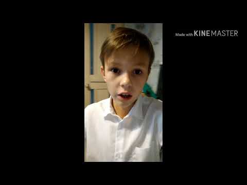 Праздничное видео|школьник читает реп|💯