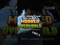 Which shaders look the best in Modded Overworld? 4 🔥 #minecraft #gaming #shaders