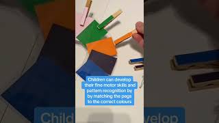 Simple EYFS Colour Sorting Activity