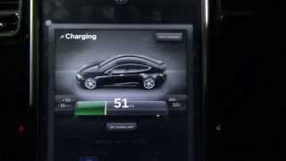 Tesla Motors Model S / X: Supercharging a 60kW Battery from Dead, 105kW Charging Rate!!!