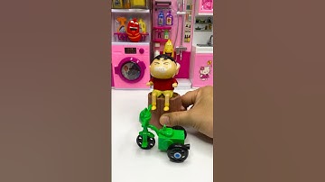 Satisfying with Unboxing Shin Chan Toys ASMR #relaxing #funny #trending #toys #asmr #shorts