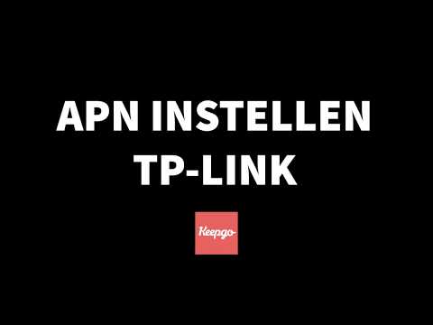 APN Instellen TP-Link