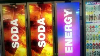 Walgreens Digital Cooler Doors that were once at the Clearwater Beach Florida Location