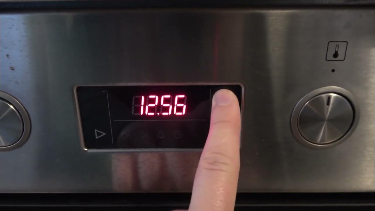 How to Set Time on Gorenje Electric Oven? - YouTube