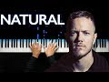 Imagine Dragons - Natural | Piano tutorial