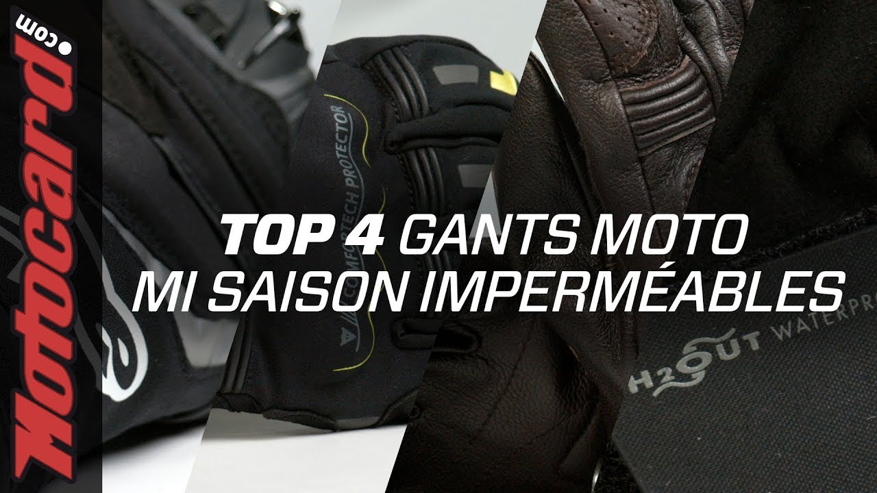 Top 3 meilleurs Gants Moto d'Hiver homologués 🏍 ❄️ 