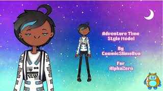 Adventure Time Style Live2D Model