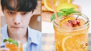 [ENG SUB] Xiao Zhan "How To Make A Summer Drink - Orange"
