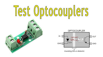 How Optocoupler Work : Testing Optocouplers