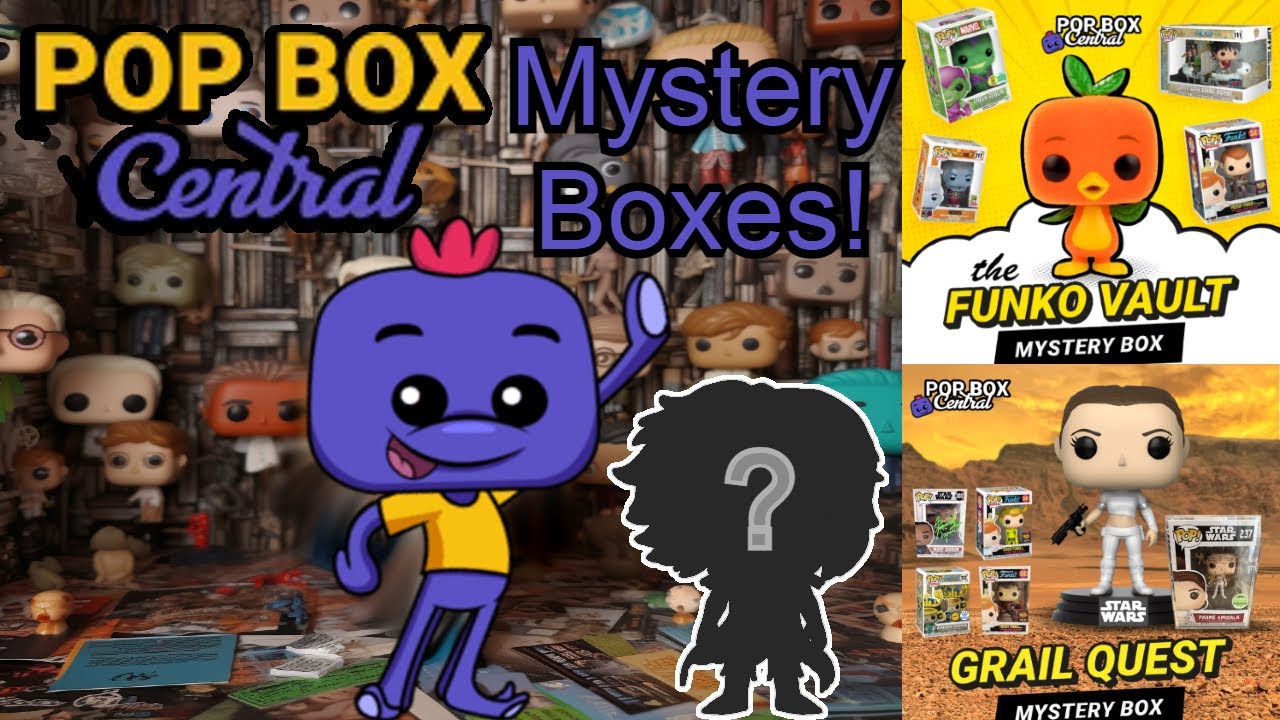 Pop Box Central Vault and Grail Hunt Mystery Boxes! (Funko)
