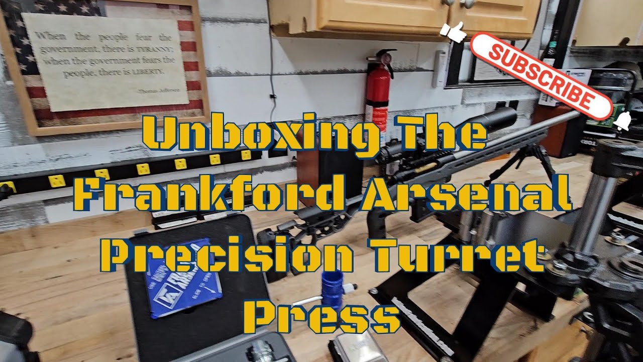 Распаковка и настройка пресс-подборщика Frankford Arsenal Turret