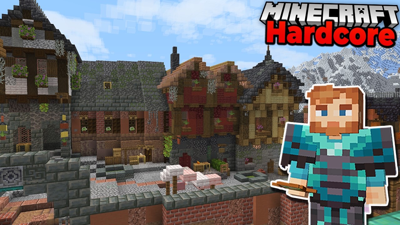 Я потратил два года на планирование этой постройки в хардкорном Minecraft.