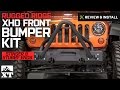 Jeep Wrangler Rugged Ridge XHD Front Bumper w/ Stinger & Stubby Ends (2007-2017 JK) Review & Install