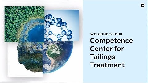 Welcome to our Competence Center for Tailings Treatment (CCTT)