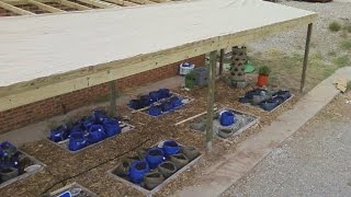 Foxhole Homes Builds Impressive Hybrid Rain Gutter Grow System For Local Food Bank