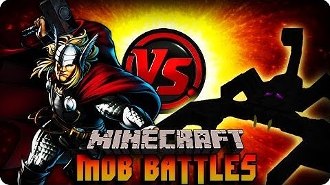 Minecraft Mod - EMPEROR SCORPION VS THOR ! Mob Battle (SUPERHERO MOD / ORESPAWN MOD)