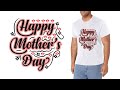 Creative Typography T shirt design| T shirt design in Illustrator 04| en...