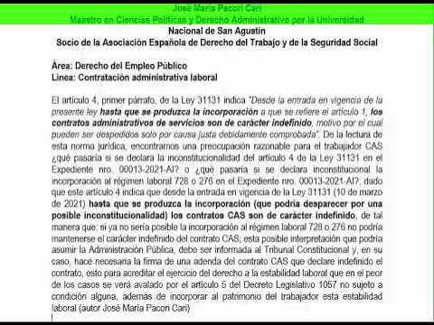 MODELO DE SOLICITUD DE ADENDA DE CONTRATO CAS A PLAZO INDETERMINADO -  YouTube