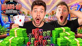 THIS IS THE CRAZIEST TEXAS HOLDEM GAME I HAVE EVER PLAYED!! (HEADS UP HOLDEM)