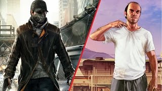 Watch Dogs vs GTA V # 2 (PC, Max Settings)