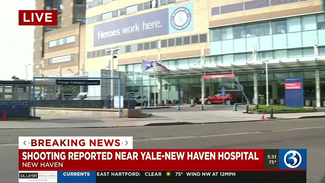 Shooting reported near Yale New Haven Hospital YouTube