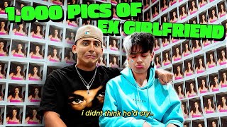 1000 Pictures Of His Ex Girlfriend in His Room.. *HE CRIED*