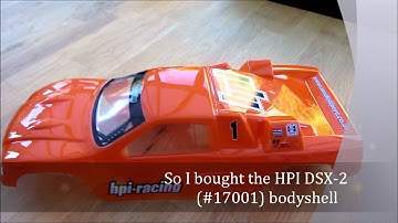 Speed Passion RS2 Sronger bodyshell upgrade (HPI E-Firestorm Body)