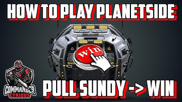 I found the I WIN Button in Planetside!  Sunderer Rework is Live Now! Summer Events as well!