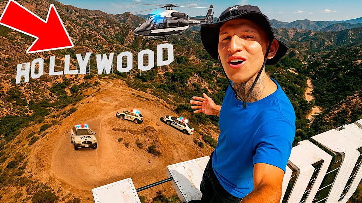 I CLIMBED the HOLLYWOOD sign 🤩 DID I GET A FINE? 😱