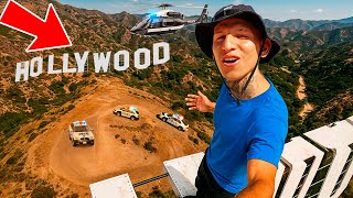 Thumbnail for ESCALÉ el letrero de HOLLYWOOD 🤩 ¿ME MULTARON? 😱