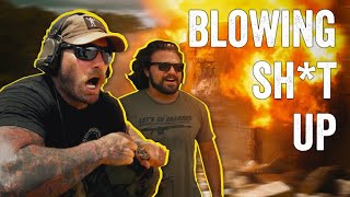 Army Rangers Blow Up Buildings and a Car ft. Brandon Herrera