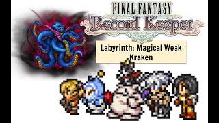 FFRK Labyrinth Nexus S2G3 Kraken (magic weak sub-30)