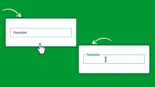 Placeholder Animation With CSS | Move Placeholder To Top On Focus | 