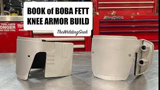 BOOK of BOBA FETT KNEE ARMOR BUILD