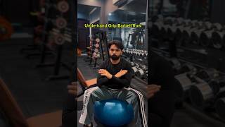 STOP THIS UNDERHAND GRIP BARBELL ROW MISTAKES ❌ #rehlifts #shorts #viral #back #mistakes
