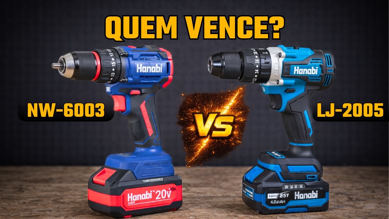 Batalha Hanabi: LJ2005 vs NW-6003 (LANÇAMENTO) | quem foi melhor? (4Ah real vs 2,7Ah)