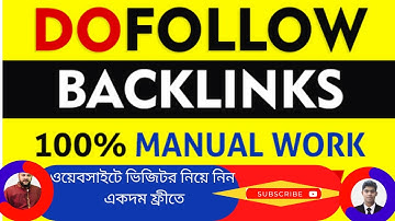 How to create Dofollow Backlink Free | Seo Bangla tutorial