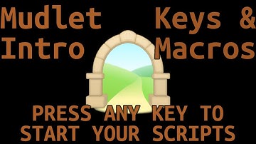 Keybindings (Keyboard Macros) [Mudlet Intro]