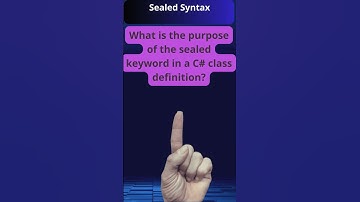 Restricting Inheritance with Sealed Classes in C#