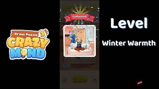 Brain Puzzle 3 Crazy Mind Winter Warmth Walkthrough | Solutionguruji🔥