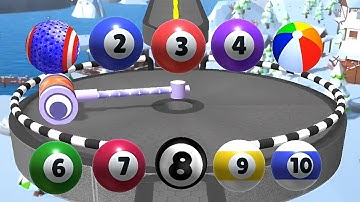 🔥 Going Balls VS Rolling Balls VS Blast Balls  Electrifying SpeedRun Gameplay Race 94