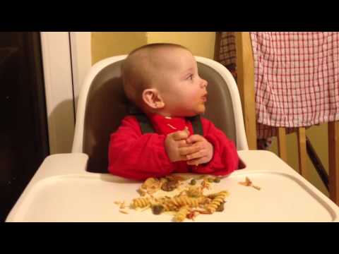 7-month-old-baby-led-weaning-with-pasta