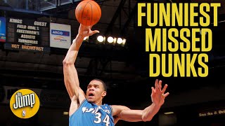 The funniest missed dunks in NBA history | The Jump